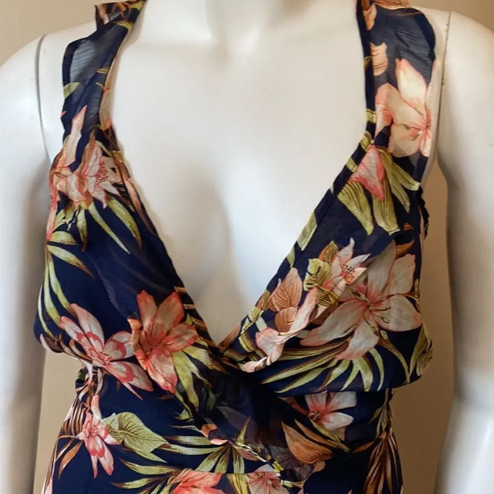 NWT Fashion Nova Paradise Feels Ruffle Mini Dress - Size 3X - Picture 7 of 16